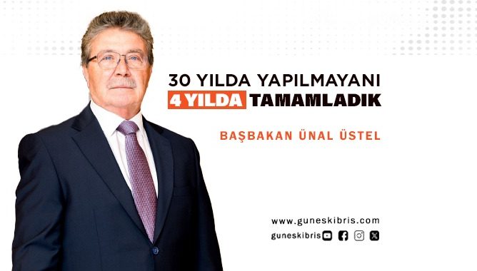 ÜNAL ÜSTEL: 30 YILDA YAPILMAYANI 4 YILDA TAMAMLADIK