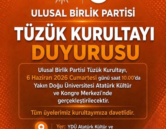 TÜZÜK KURULTAYI DUYURUSU