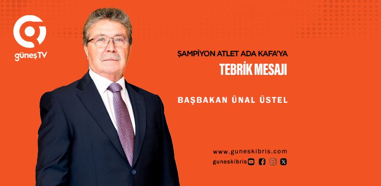 Üstel’den Şampiyon Atlet Ada Kafa’ya Tebrik Mesajı