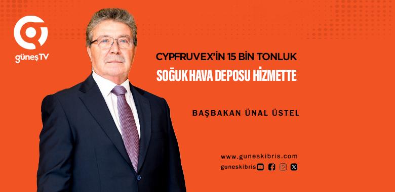 CYPFRUVEX’İN 15 BİN TONLUK SOĞUK HAVA DEPOSU HİZMETTE